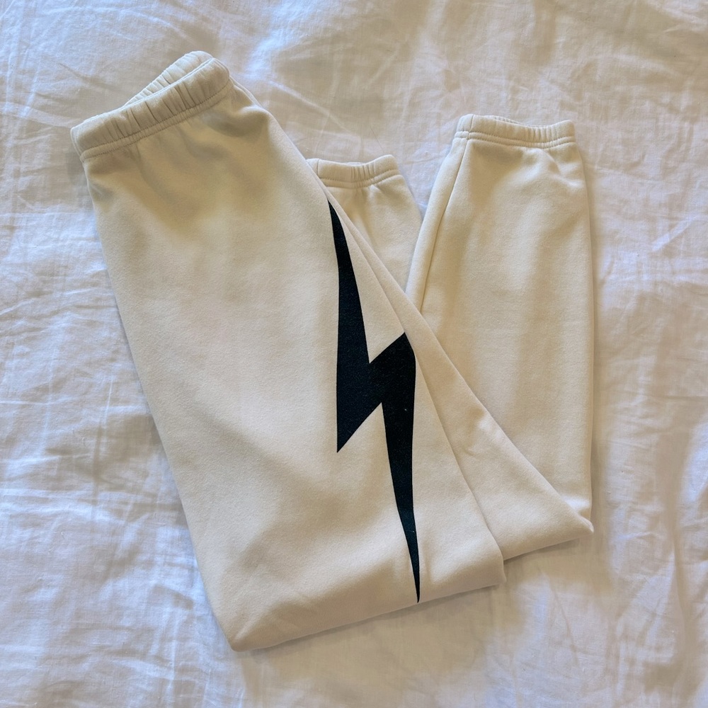 Aviator Nation Crème Sweatpants
